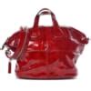 GIVENCHY Crinkled Patent Calfskin Medium Nightingale Light 